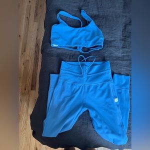 Vuori Daily Legging + Yosemite Bra - Baltic